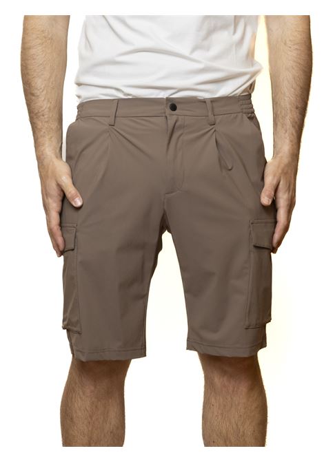 bermuda cotone marrone PEOPLE OF SHIBUYA | OMONOPM950-260